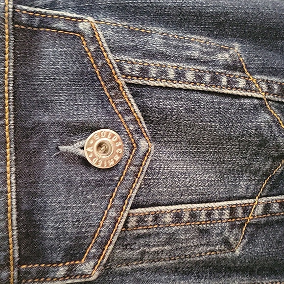 AG Adriano Goldschmied jean jacket with sherpa collar - Picture 3 of 9